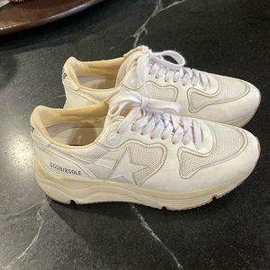 Golden Goose Dad-Star beige nappa leather  running style size 36